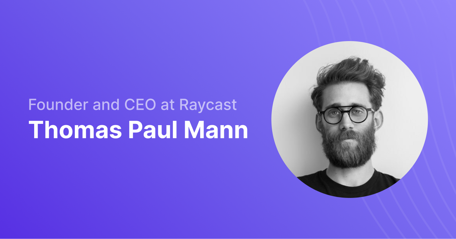 FocusTime: The recipe for focus of Thomas Paul Mann from Raycast